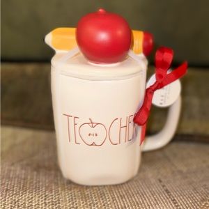 Rae Dunn - Teacher ☕️ with Topper